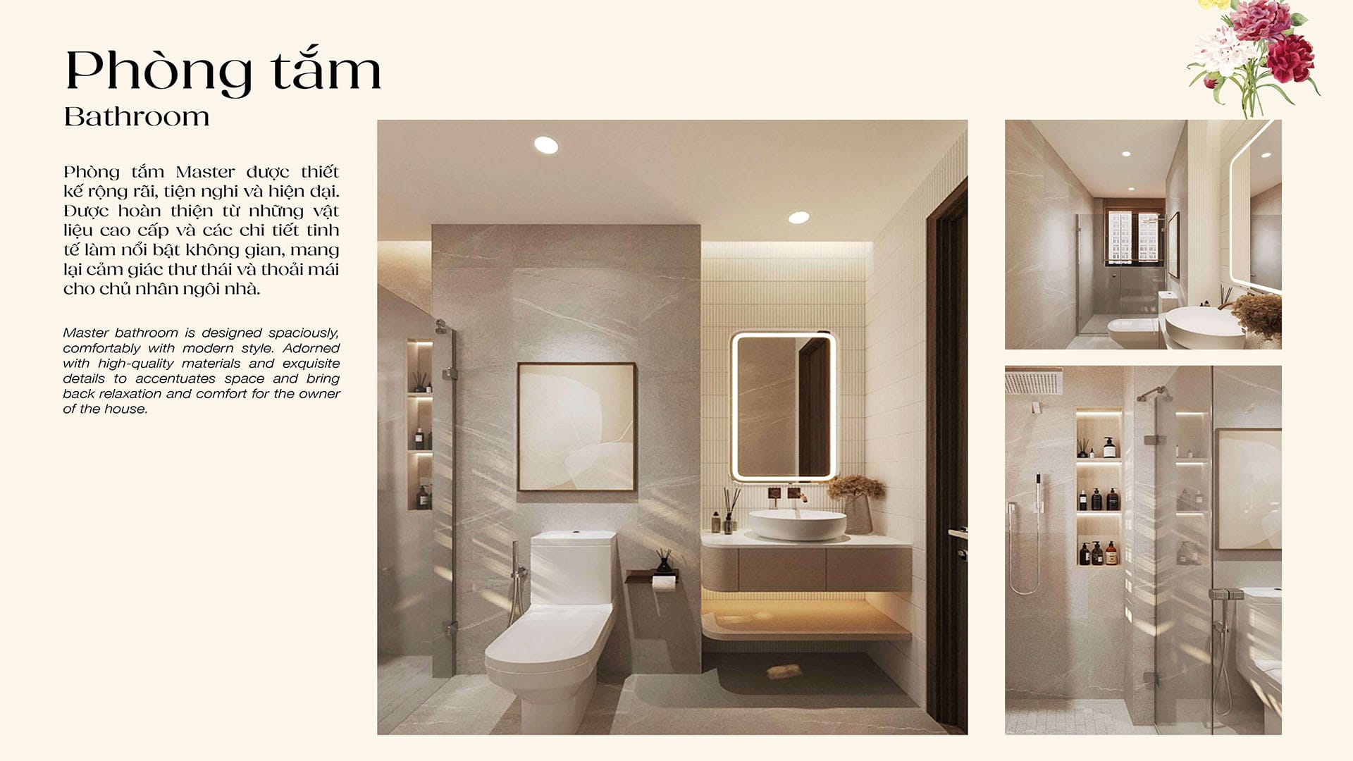 Thiết Kế Phòng Tắm - Nhà Mẫu The Meadow Gamuda Land