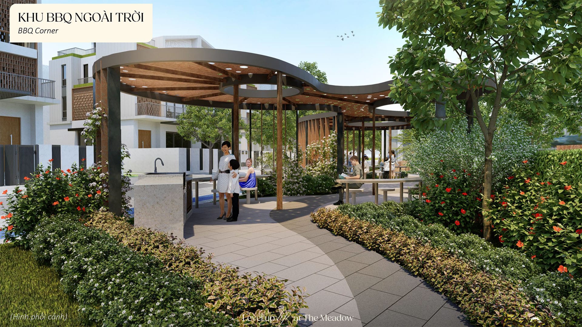 tiện ích BBQ ngoài trời - The Meadow - Gamuda Land
